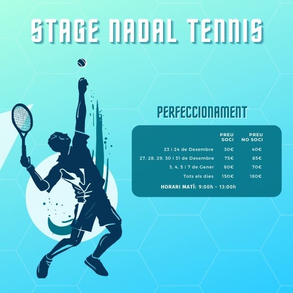 Stage nadvidad tenis perfeccionamiento- Delta Esport