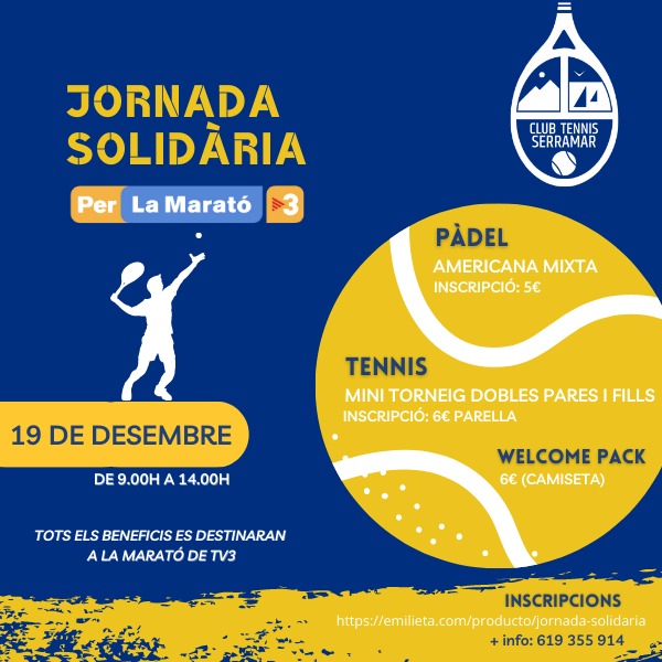 Jornada Solidaria- Club Tennis Serramar